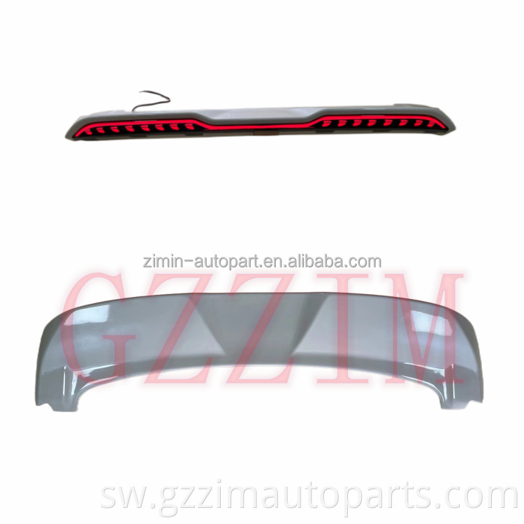 Uuzaji wa Kiwanda Ubora wa Spoiler wa Ubora wa Juu na taa ya kuvunja LED kwa LX570